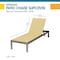 Classic Accessories Weekend 80" Patio Chaise Slipcover, Straw WSSWCE8026 - alternate 9